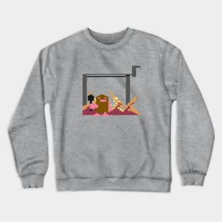 B.C. Bill - Fire Pixel Art Crewneck Sweatshirt